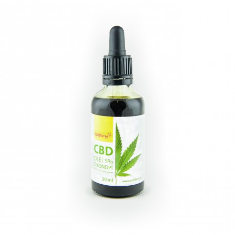 CBD Konopný olej Wolfberry 50 ml