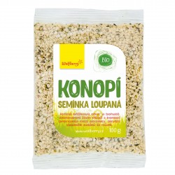 Konopné semínko loupané Wolfberry BIO 100 g