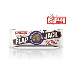 Tyčinka FLAPJACK GLUTEN FREE švestka a lískový ořech Nutrend 100 g