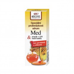 Speciální protivráskové sérum MED + propolis + Q10 + mateří kašička Bione Cosmetics 40 ml