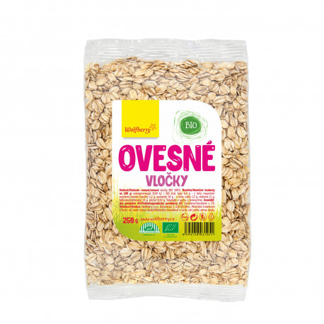 Ovesné vločky Wolfberry BIO 250 g