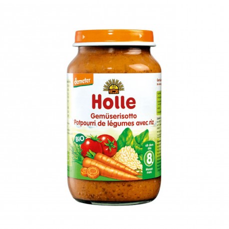 Dětská výživa Zeleninové rizoto BIO 220 g Holle