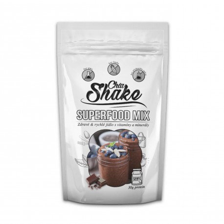 Superfood mix čokoláda 450 g Chia Shake, EXPIRACE 10.2.2020