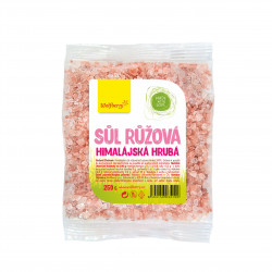 Himalájská sůl růžová hrubá 250 g Wolfberry