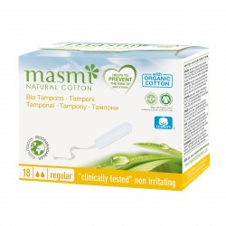Tampóny z organické bavlny regular (classic) Masmi