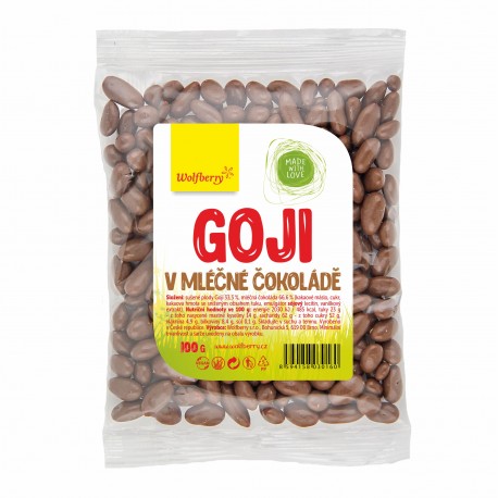 Goji v mléčné čokoládě Wolfberry 100 g