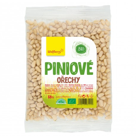 Piniové ořechy Wolfberry BIO 50 g