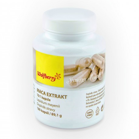 Maca extrakt Wolfberry 180 kapslí