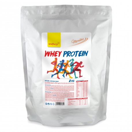 Whey protein meruňka 2 kg Wolfberry