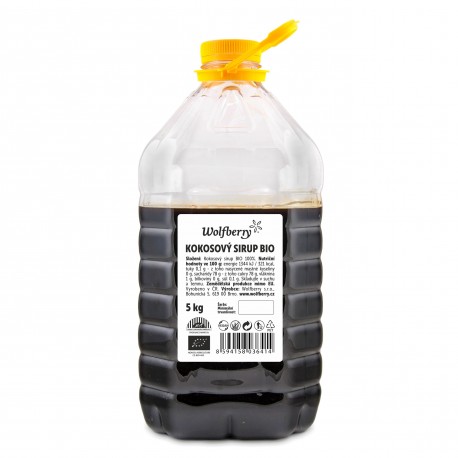 Kokosový sirup BIO 5 kg Wolfberry