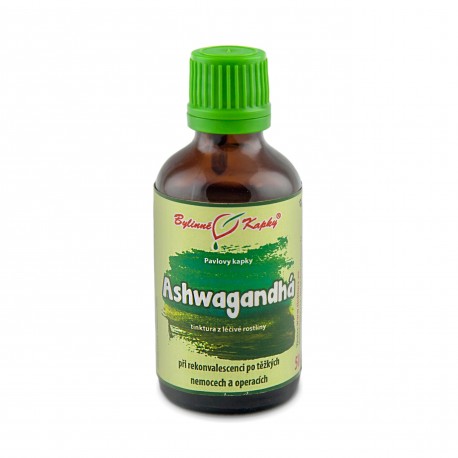 Ashwagandha tinktura 50 ml Bylinné kapky