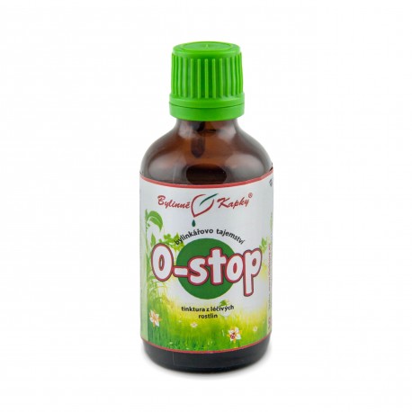 O-stop tinktura 50 ml Bylinné kapky