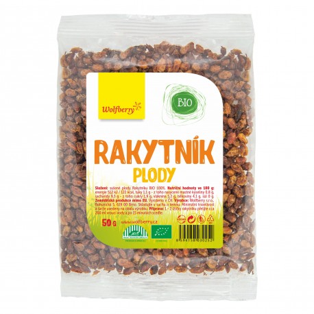 Rakytník plod Wolfberrry BIO 50 g