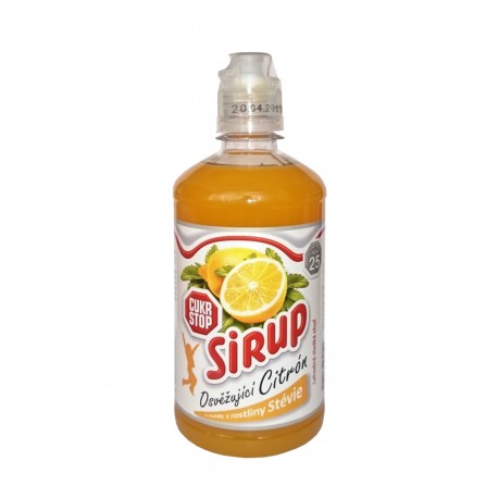 Sirup Citron 650 g Zlaté slazení