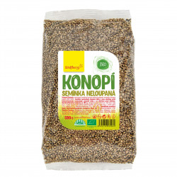 Konopné semínko neloupané Wolfberry BIO 500 g