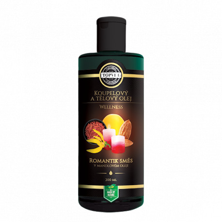 Romantik směs v mandlovém oleji 200ml Topvet