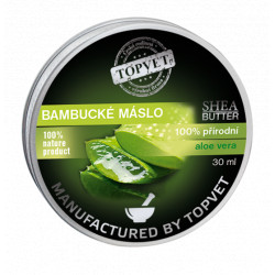 Bambucké máslo (shea butter) s aloe vera 30ml Topvet