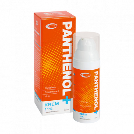 PANTHENOL + KRÉM 11% 50ml Topvet