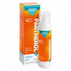 PANTHENOL + PĚNA 8% 150ml Topvet