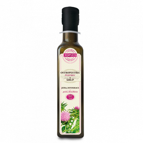 Ostropestřecový sirup - farmářský 320g Topvet