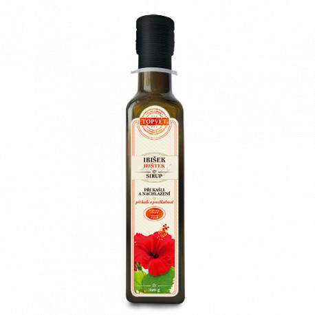 Ibiškový sirup - farmářský 320g Topvet