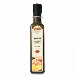 Zázvor sirup - farmářský 320g Topvet