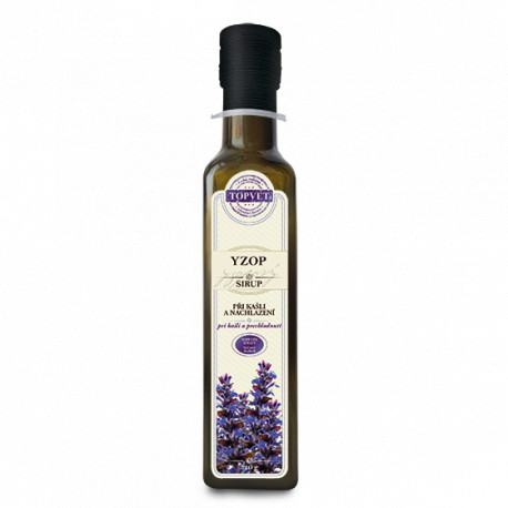 Yzopový sirup - farmářský 320g Topvet