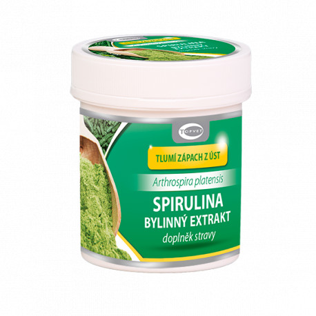 Spirulina bylinný extrakt Topvet