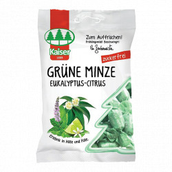 Máta + eukalyptus + citrus (Grune Minzen) 75g Topvet