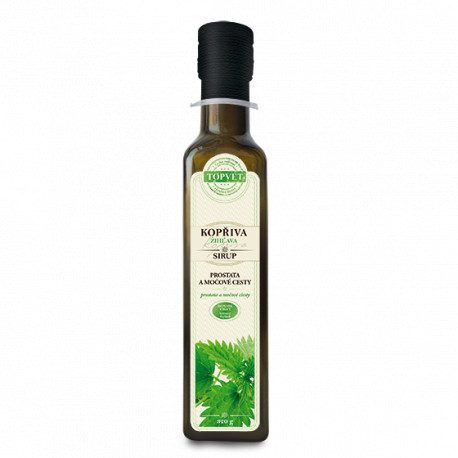 Kopřiva sirup - farmářský 320g Topvet