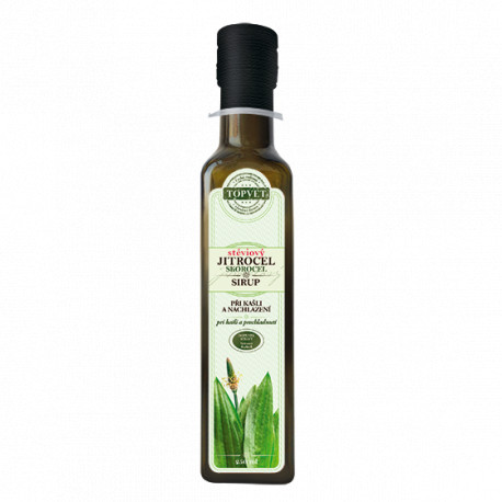 Jitrocelový stéviový sirup - farmářský 250ml Topvet