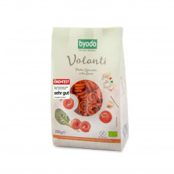 Těstoviny - Bezlepkové Volanti - červená čočka BIO 250 g Byodo