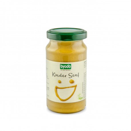 Hořčice pro děti BIO 200 ml Byodo, EXPIRACE 28.3.2020