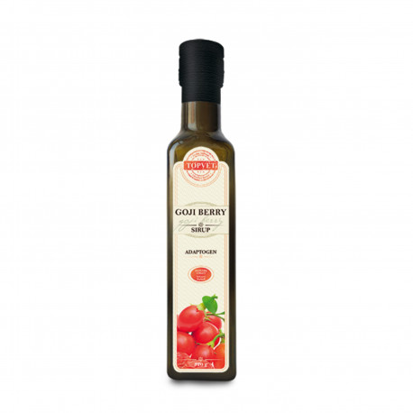 Goji berry sirup - farmářský 320 g Topvet