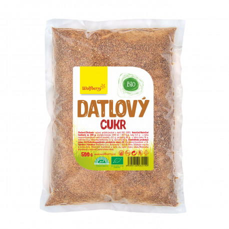 Datlový cukr BIO 500 g Wolfberry