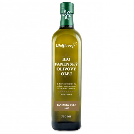 Olivový olej panenský Wolfberry BIO 750 ml