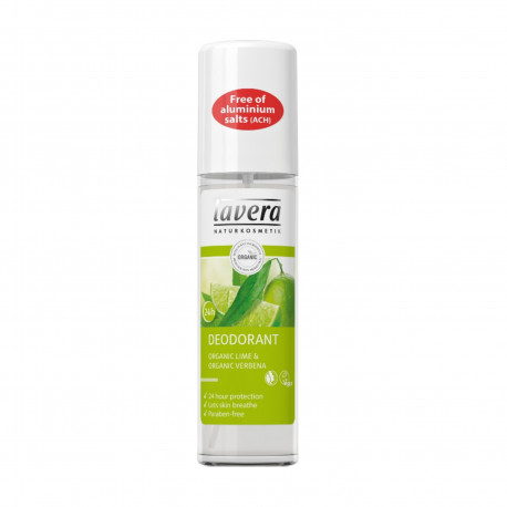 Deo sprej limetka a verbena 75 ml Lavera