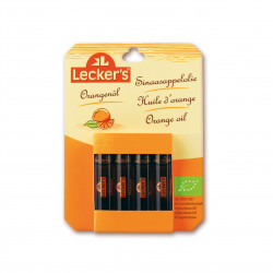 Pomerančové aroma BIO 4 x 2 ml Lecker´s