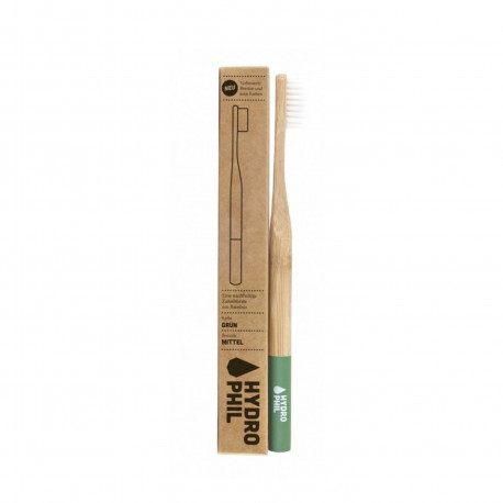 Bambusový zubní kartáček - zelený Hydro Phil