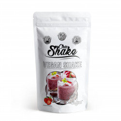 Vegan shake jahoda 450 g Chia Shake, EXPIRACE 22.4.2020