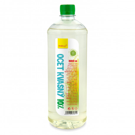 Ocet kvasný lihový 10% 1000 ml Wolfberry