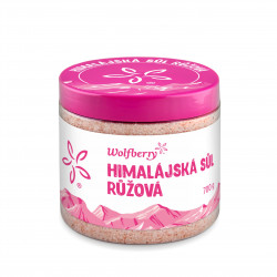 Himalájská sůl růžová 700 g Wolfberry