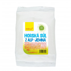 Horská sůl z Alp jemná 700g Wolfberry