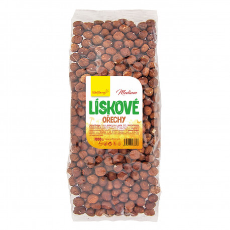 Lískové ořechy neloupané Medium 1 kg Wolfberry