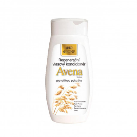 Regenerační vlasový kondicionér pro citlivou pokožku Avena sativa 260 ml Bione Cosmetics
