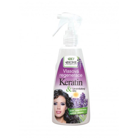 Vlasová regenerace s keratinem levandule 260 ml Bione Cosmetics