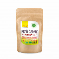 Pepř černý cejlonský celý BIO 50 g Wolfberry