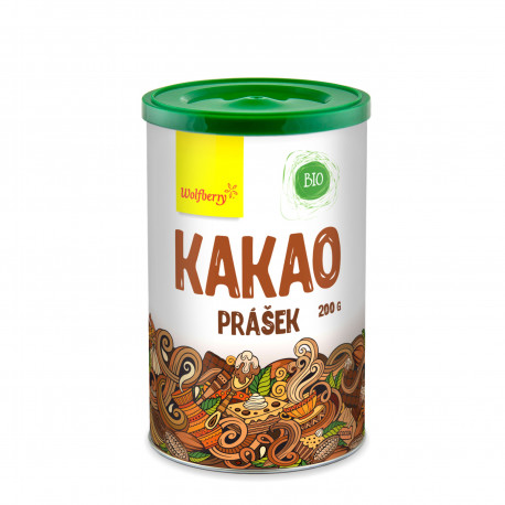 Kakao prášek BIO 200 g Wolfberry