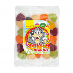 Srdíčka od Wolfíka BIO 70 g Wolfberry