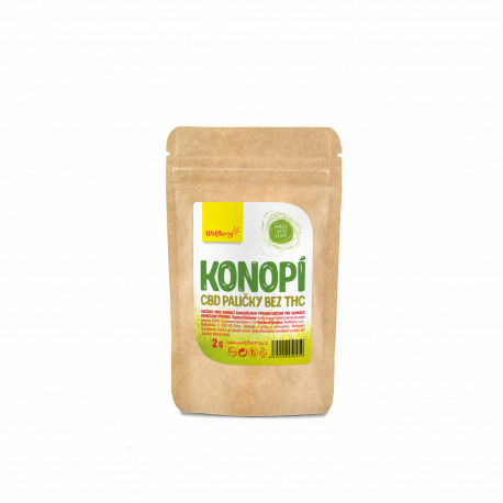 Konopí CBD paličky bez THC 2 g Wolfberry